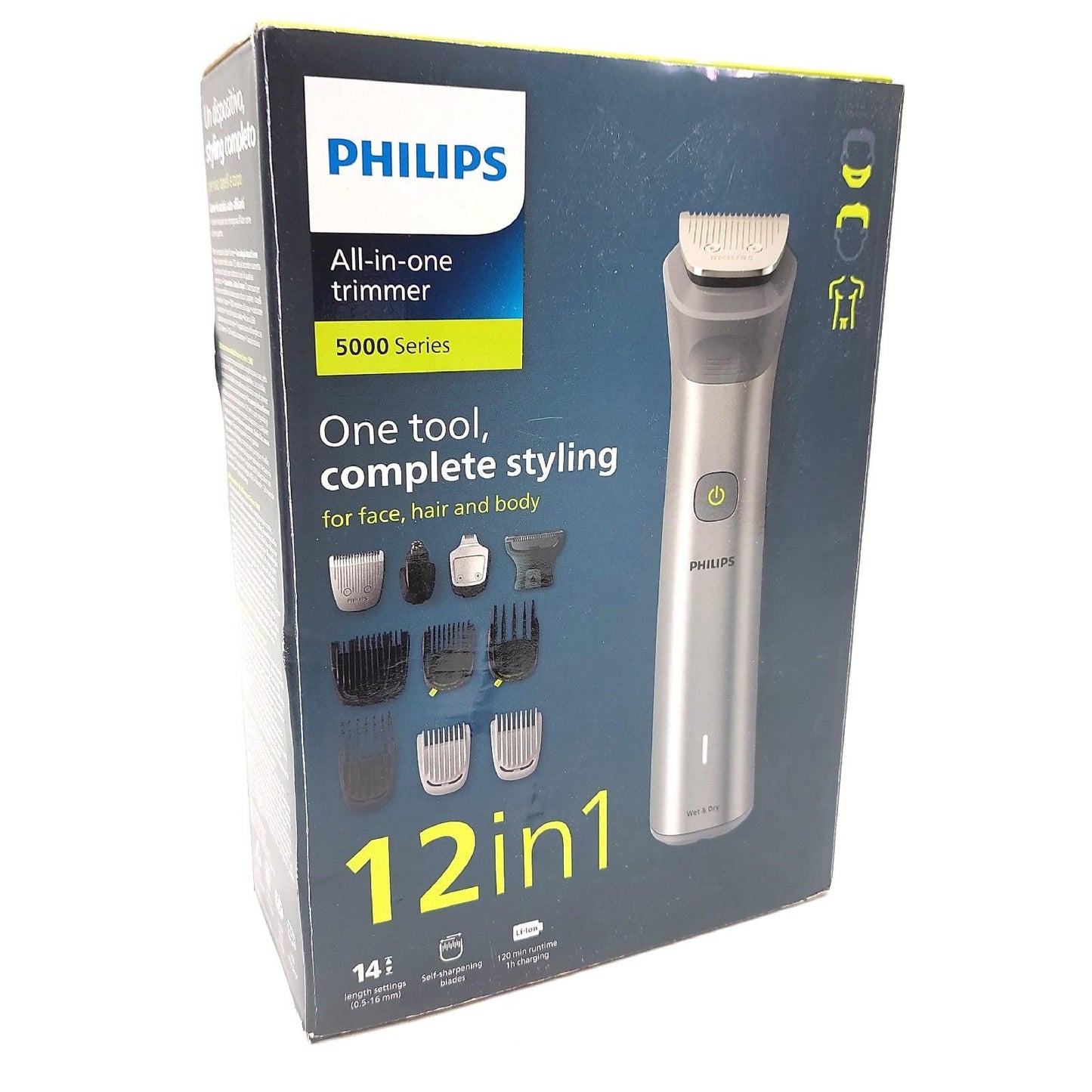 Philips Bartschneider Rasierer Bartpflege Multigroom Serie 5000 Vielseitig Prä