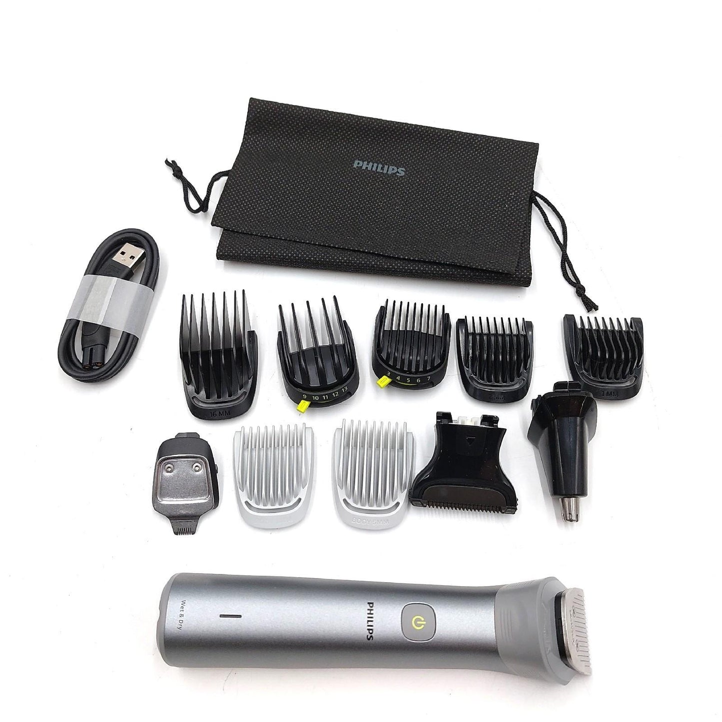 Philips Bartschneider Rasierer Bartpflege Multigroom Serie 5000 Vielseitig Prä