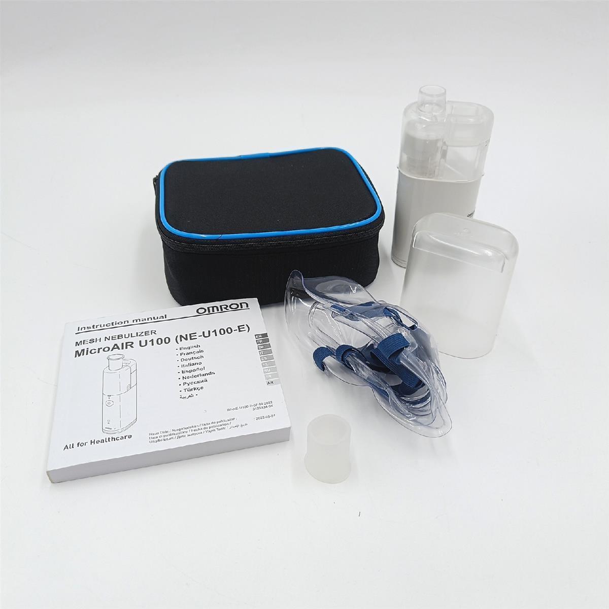 Omron U100 Inhalationsgerät MicroAir tragbar kompakt leise elektrisches Inhalationsgeraet