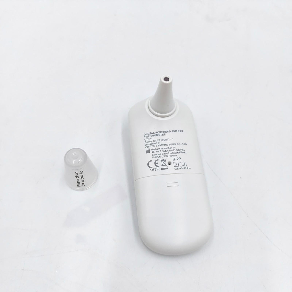Citizen CTD711 Fieberthermometer Baby: Stirn- & Ohrthermometer Kontaktlos
