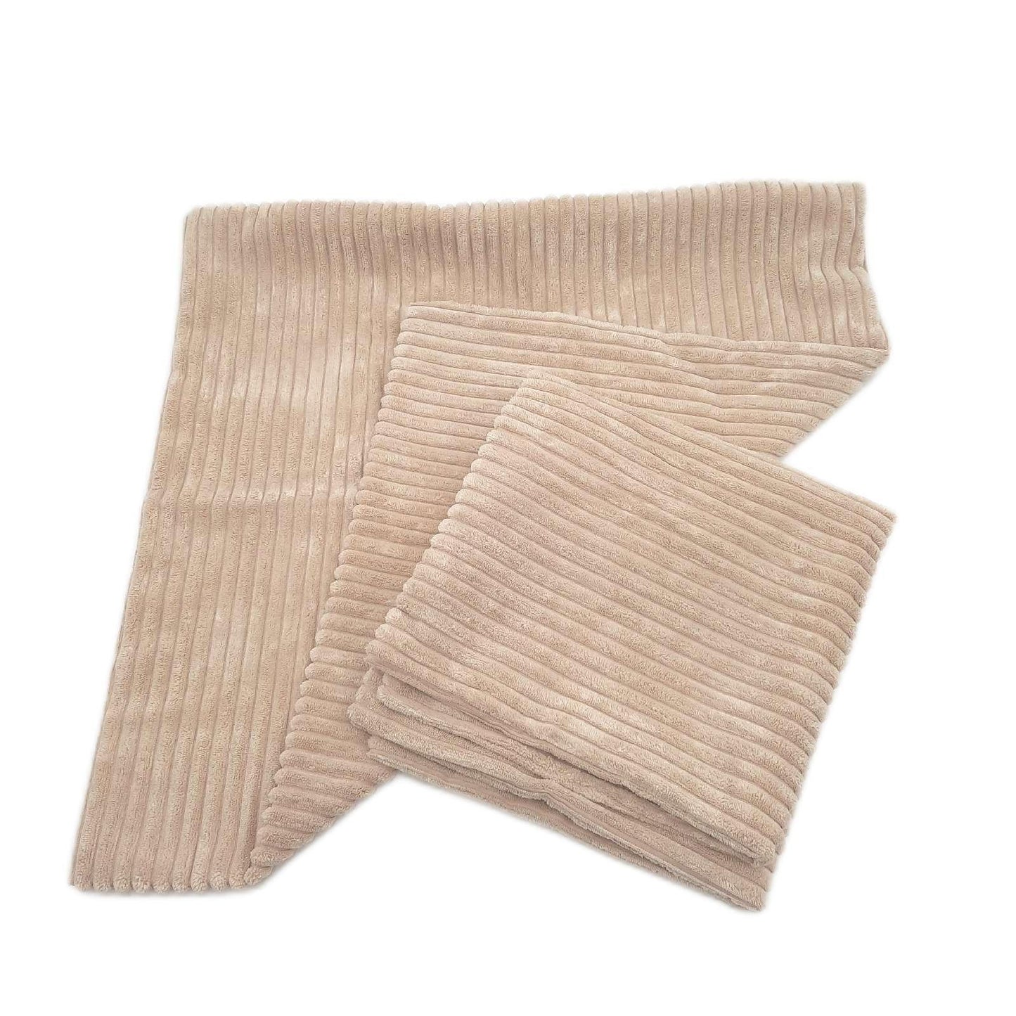 MIULEE Kissenbezüge Heimtextilien Kord Set 2 Dekorative Kissenhüllen Sofa Wohnzimmer