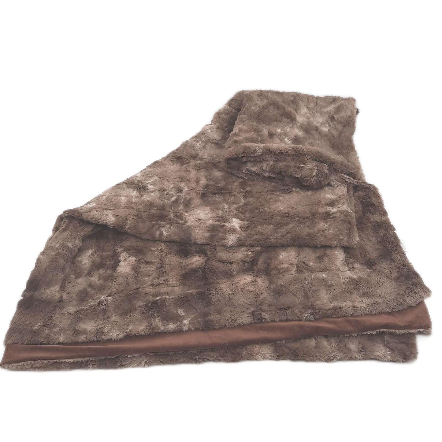 PiccoCasa Decke Wohndecke Heimtextilien Doppelgröße Batik Optik Kuschelig weich elegant
