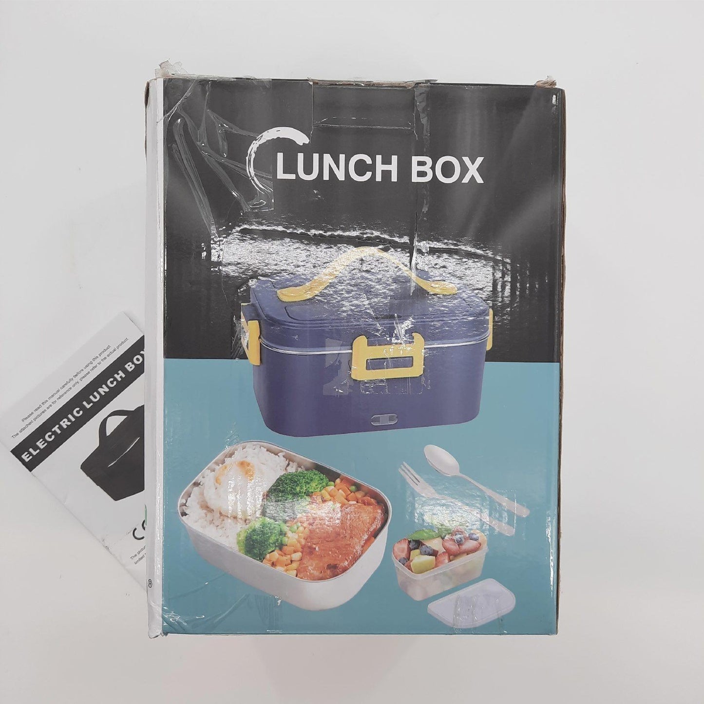 Kimfead Elektrische Lunchbox Haushaltswaren Edelstahl 18 L Tragbar Leistungsstark Erwärmer