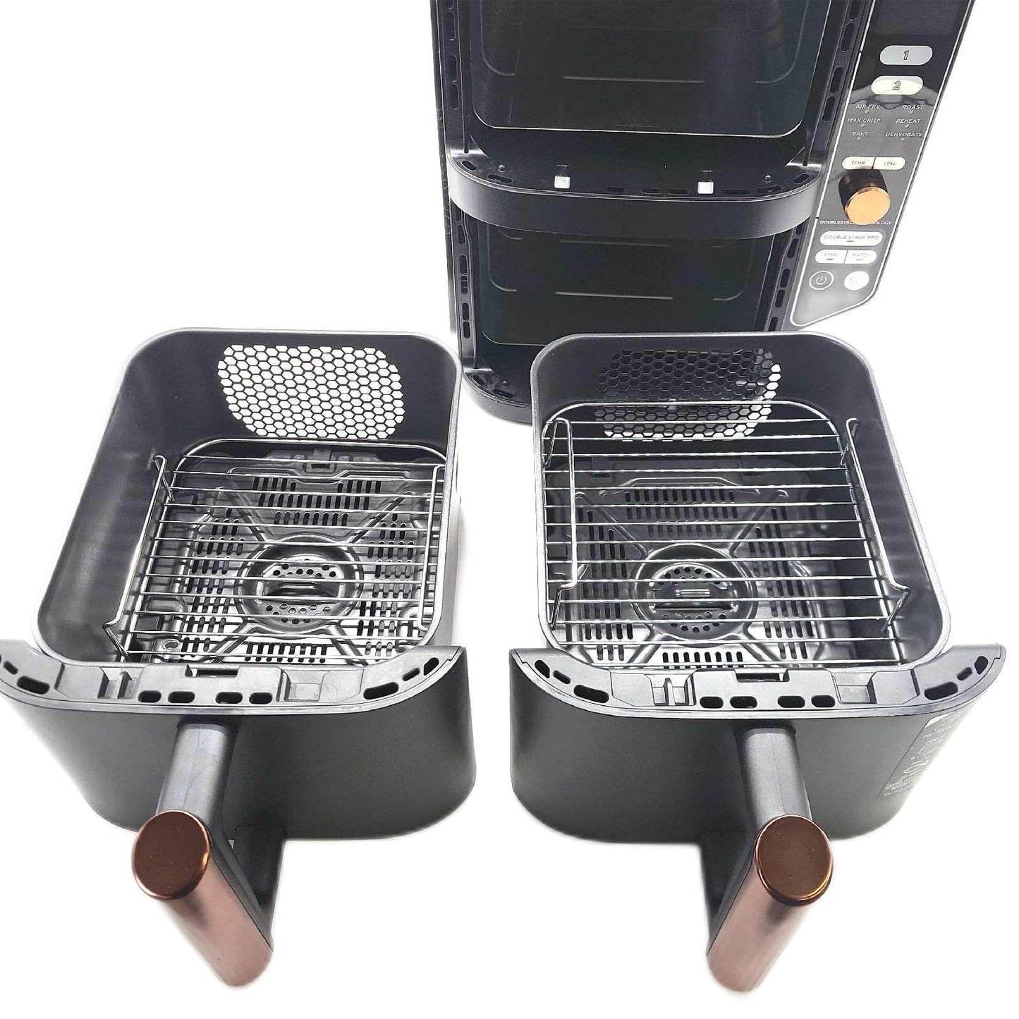 Ninja Double Stack XL Heißluftfritteuse 2 vertikale Schubladen 4 Kochstufen 2