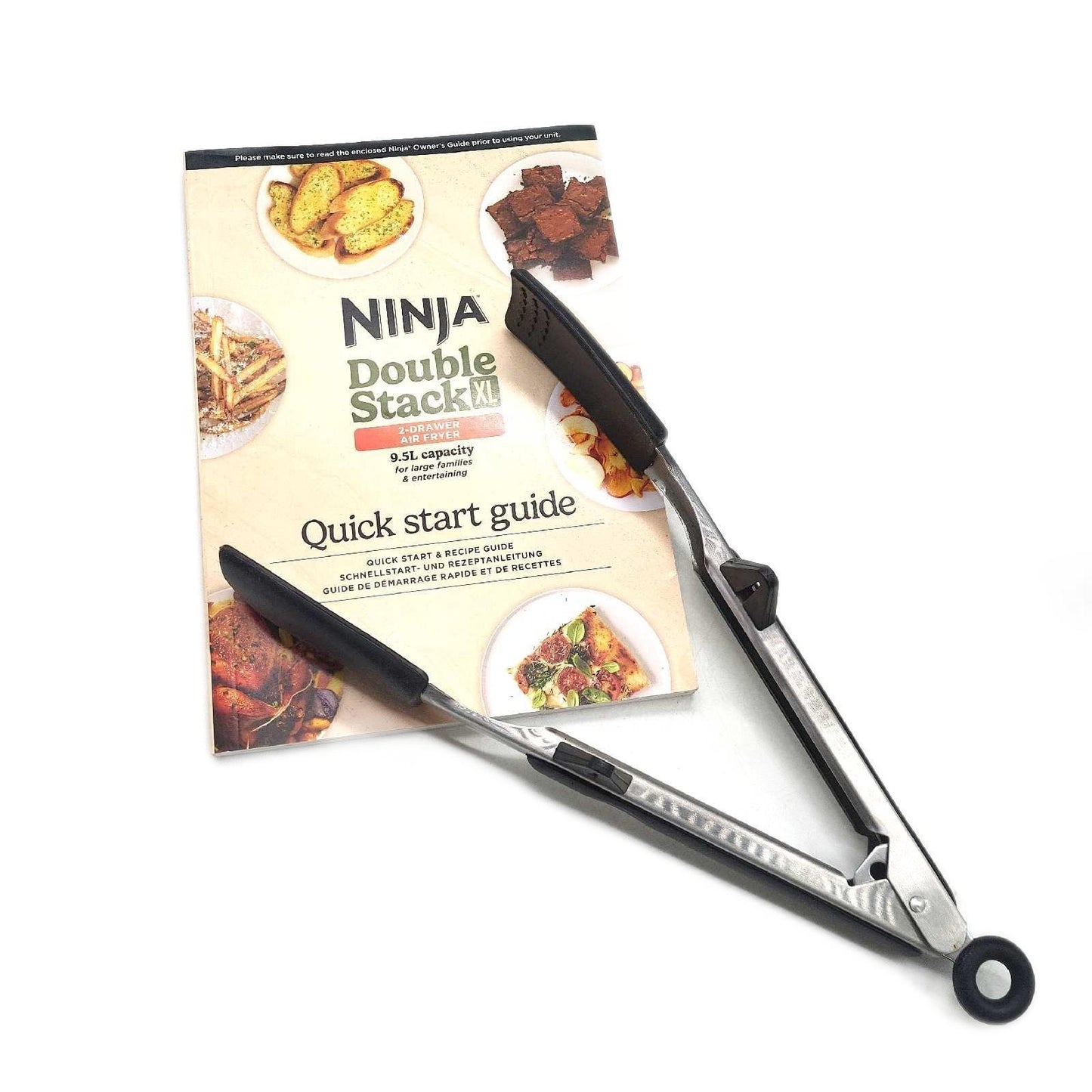 Ninja Double Stack XL Heißluftfritteuse 2 vertikale Schubladen 4 Kochstufen 2
