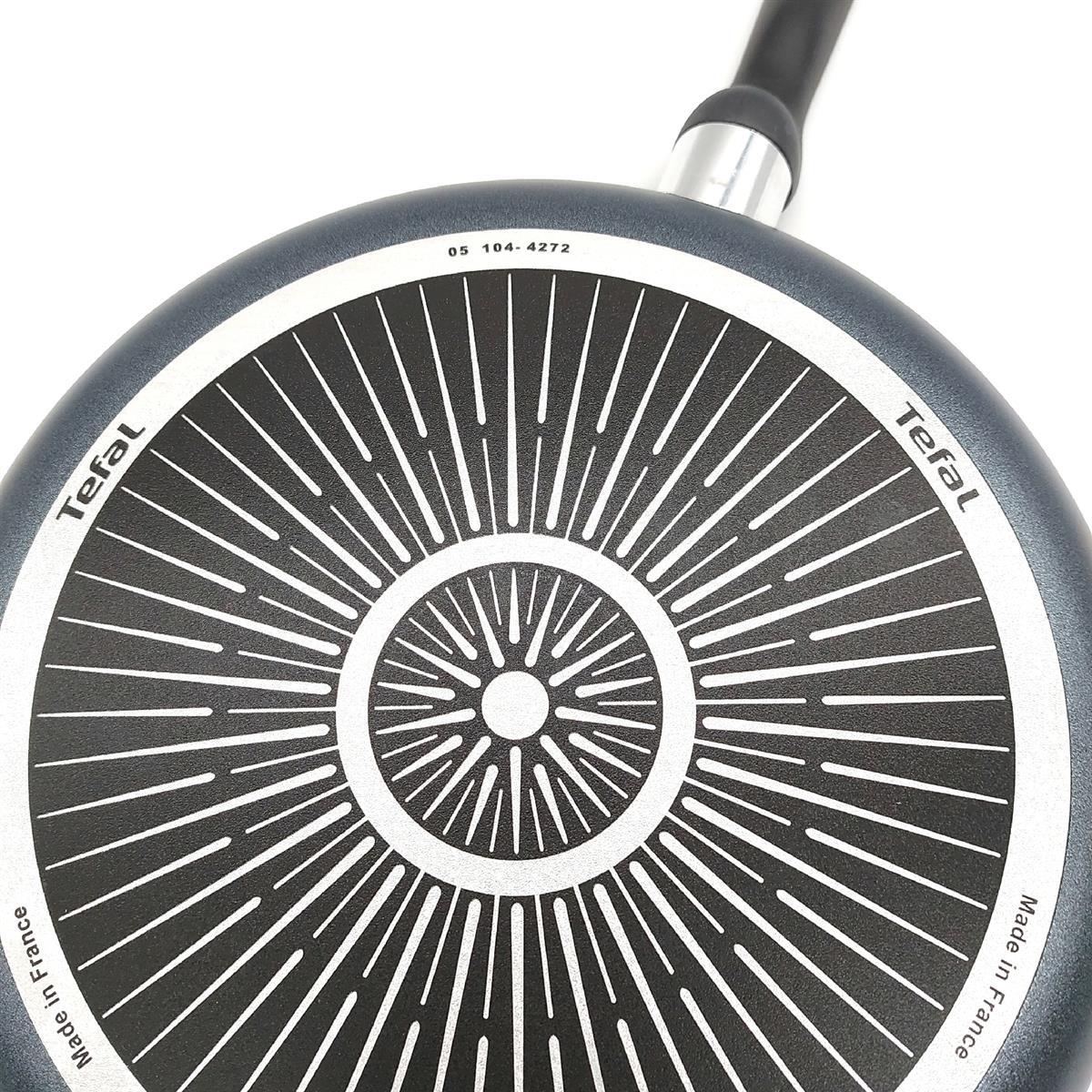 Tefal K232S5 Ice Force Messerblock aus Holz 5 Messer Brotmesser 20 cm Chefmesser