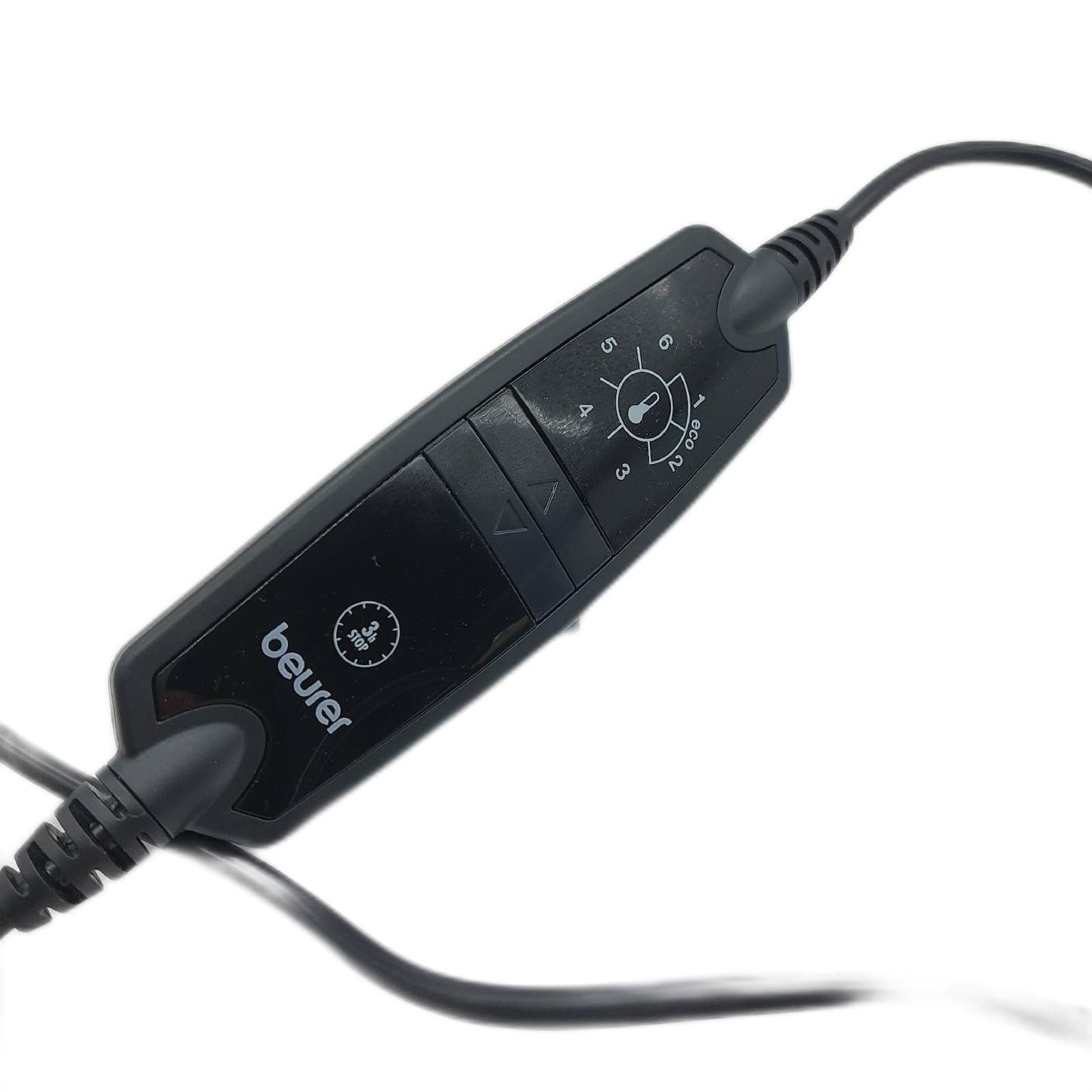 Beurer HD 80 Cord grau Heizdecke kuschelige Wärmedecke 6 Temperaturstufen