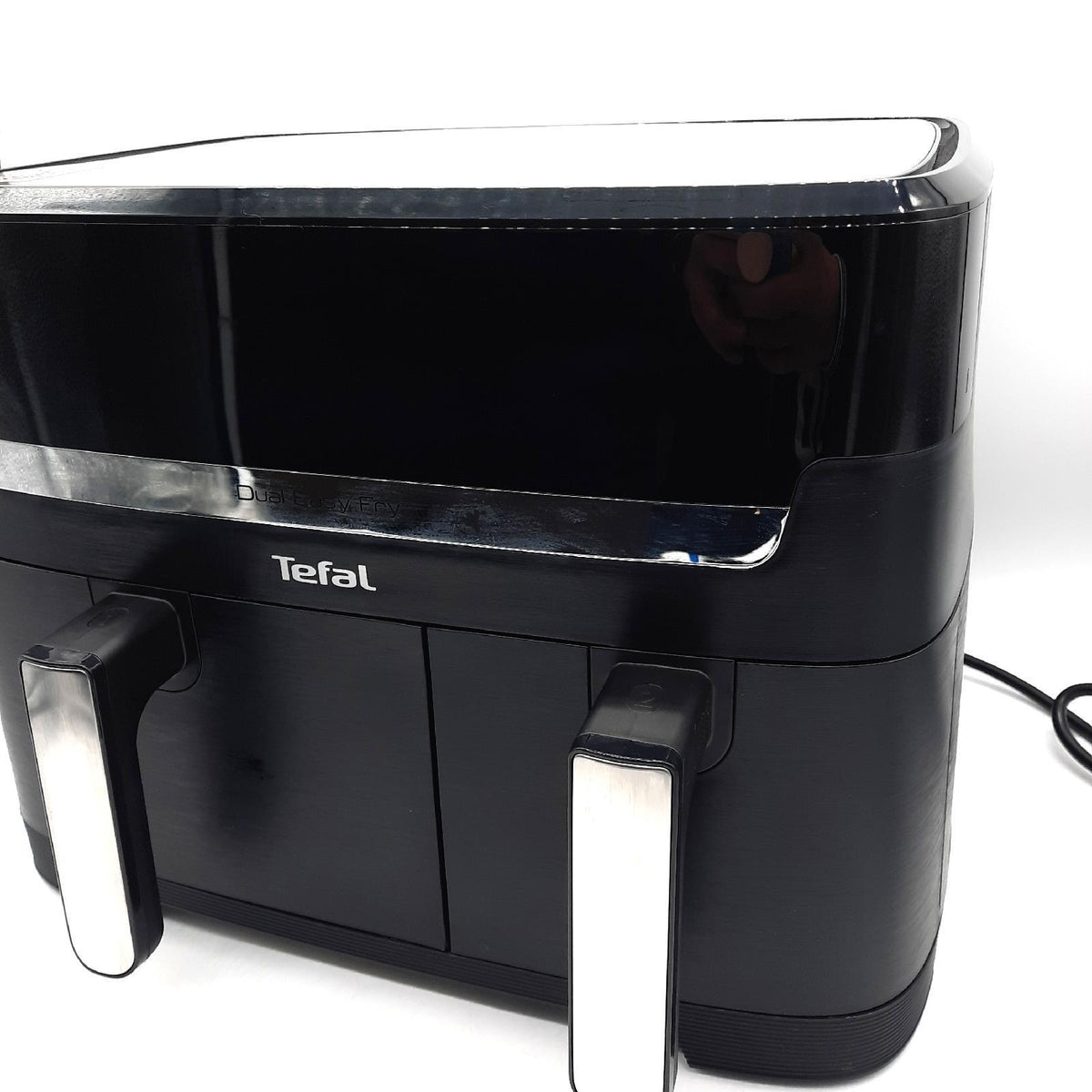 Tefal EY9018 Dual Easy Fry Doppelkammer-Heißluftfritteuse 5,23,1 L Deep Electric