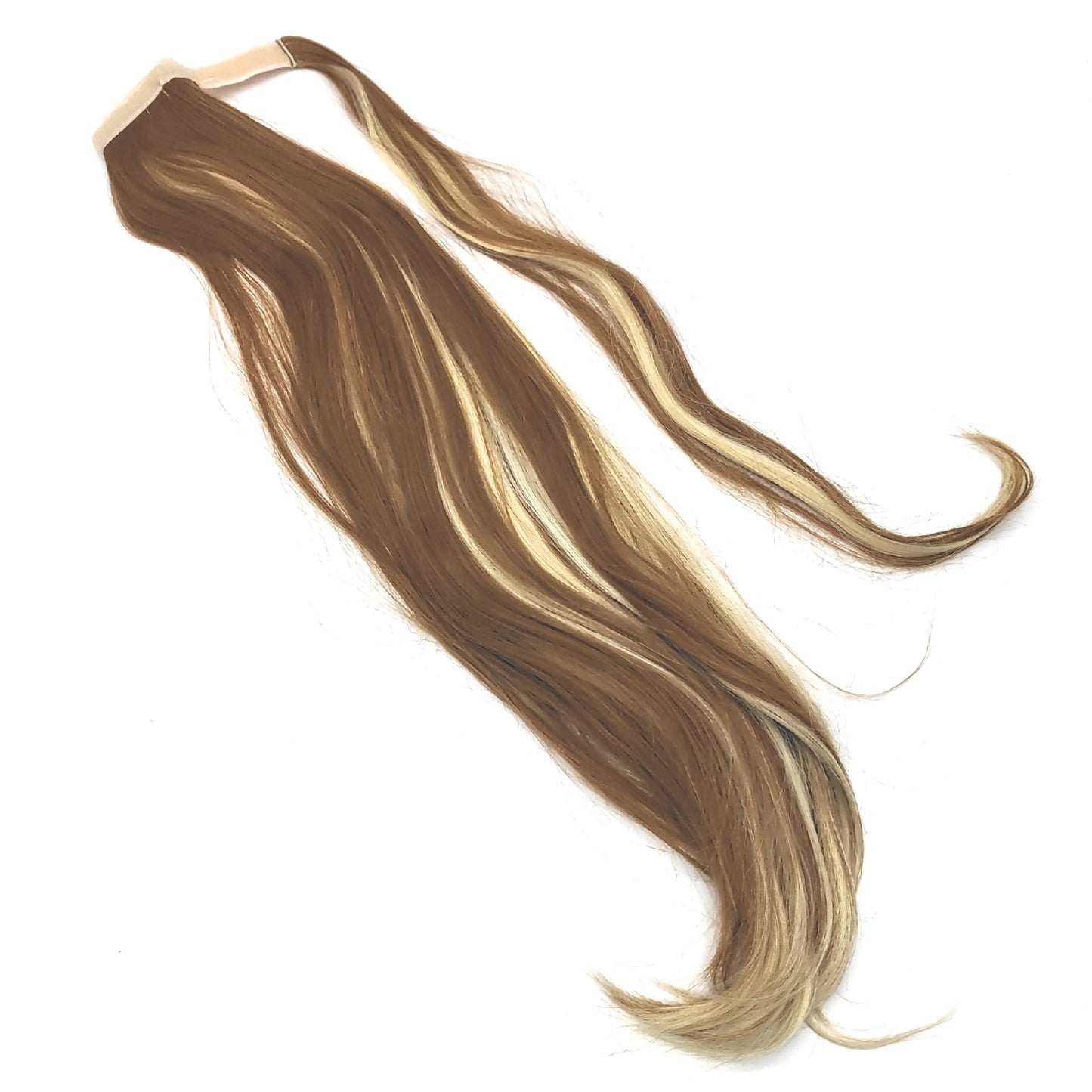 FESHFEN Haarteil Pferdeschwanz Haarverlängerung Glatt Zopf Damen Haar Zubehör Salon Style