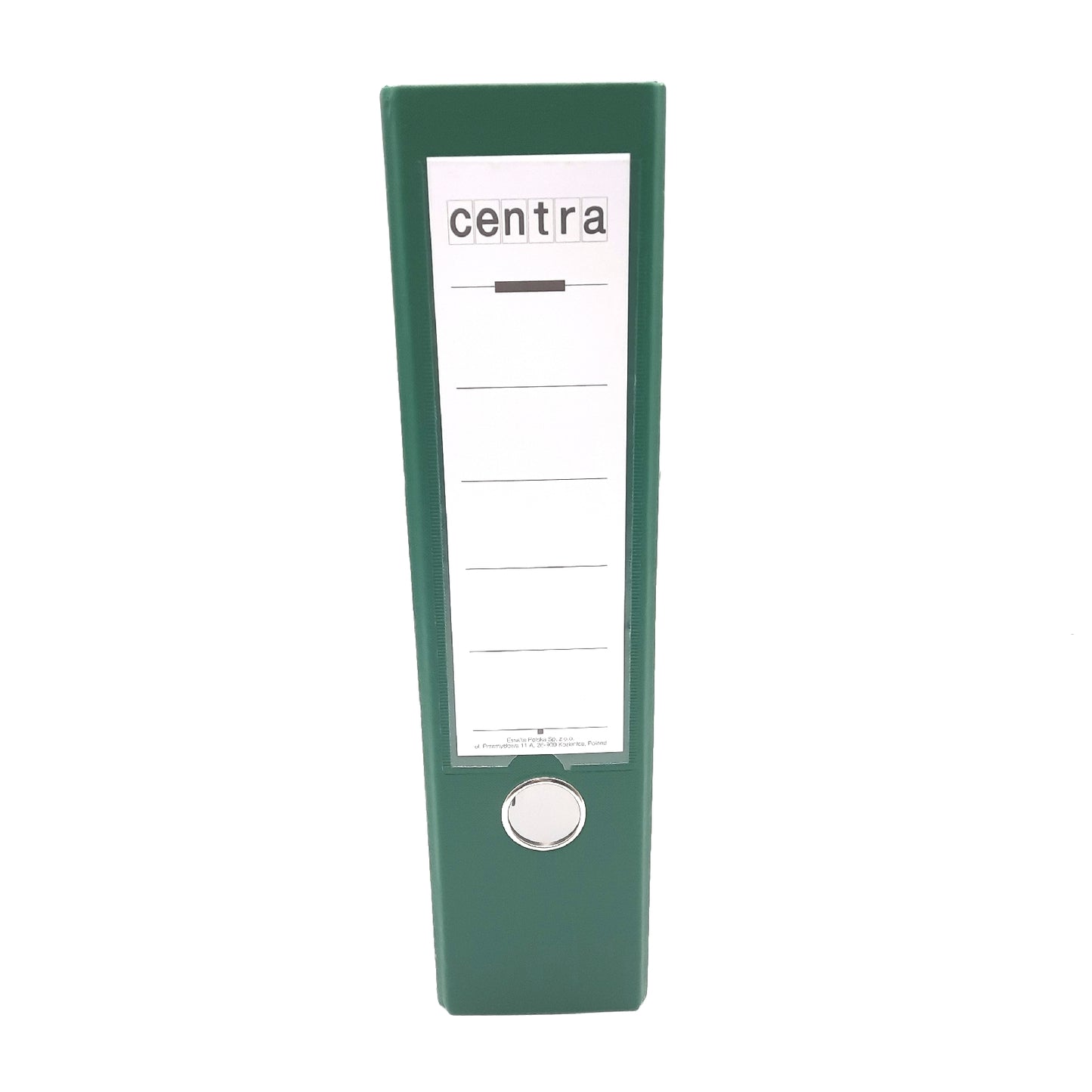 Leitz Ordner Bürobedarf Centra 230134 grau A4 8 Zentimeter Rückenbreite langlebig chromos gruen