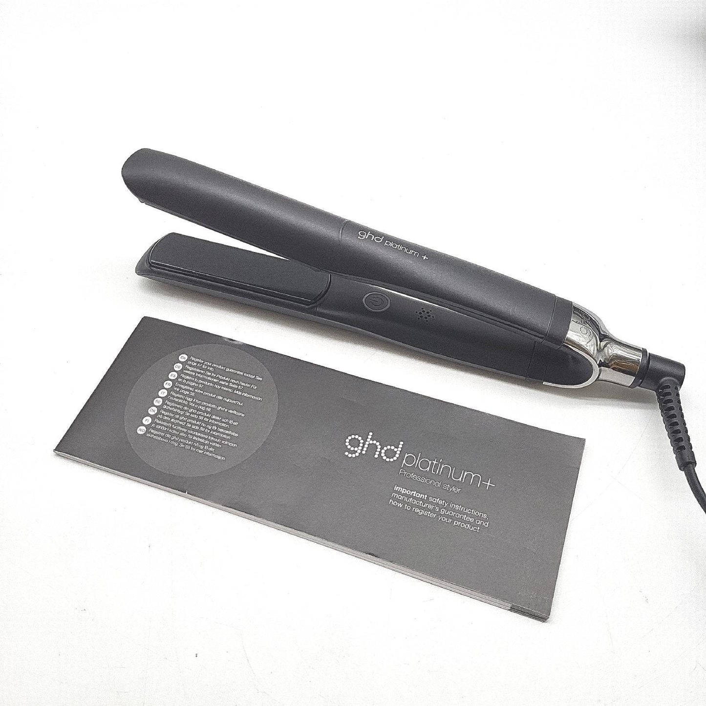 ghd Haarglätter Haarpflege Platinum plus schwarz professionell intelligent weniger Haarbruch