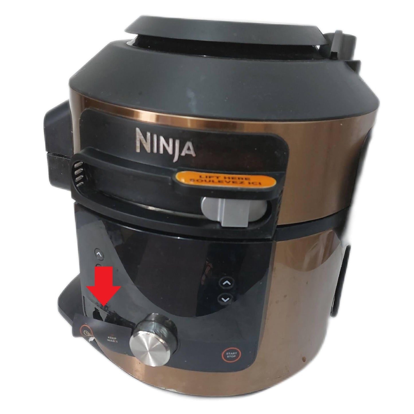Ninja Foodi MAX Multikocher SmartLid 7,5L 12-in-1 Multikocher Schnellko - DEFEKT