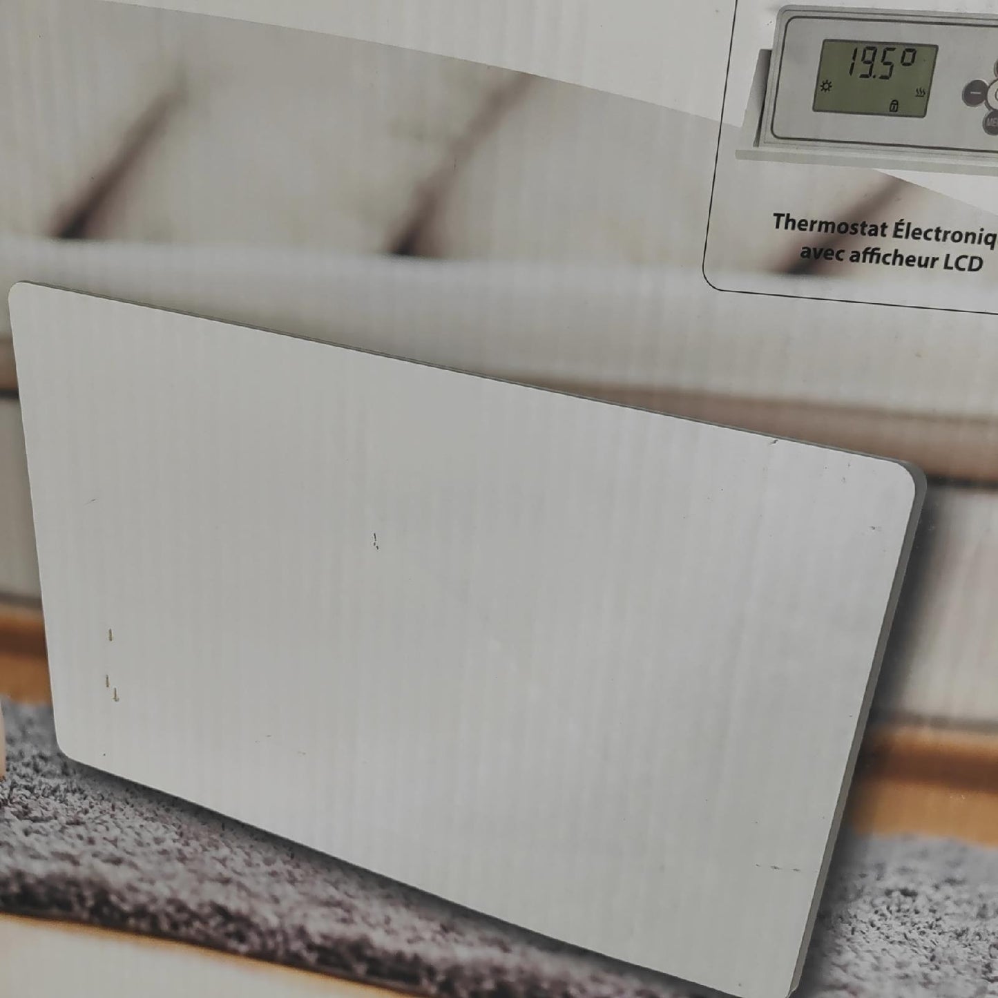 Klaas Glasstrahler Heizung Elektrogeräte Carrera 1500W Wohnzimmer warmes Heizen