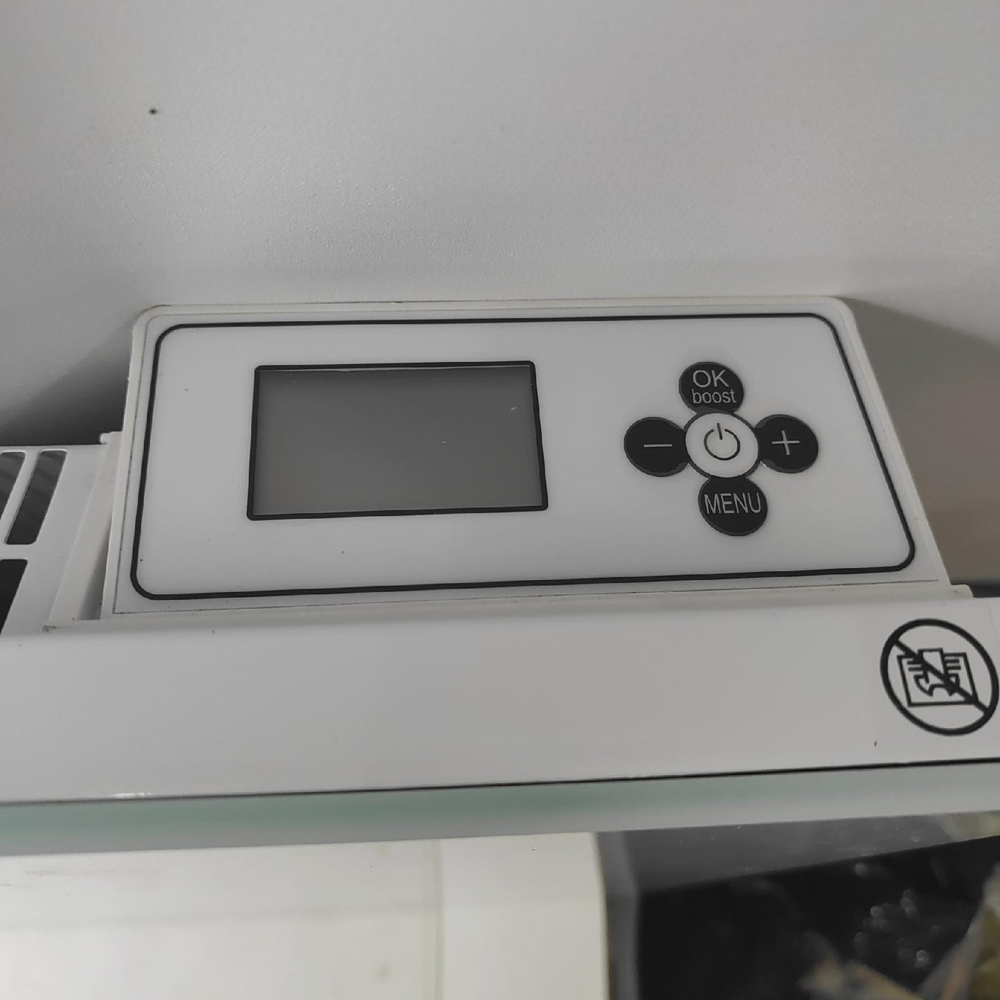 Klaas Glasstrahler Heizung Elektrogeräte Carrera 1500W Wohnzimmer warmes Heizen