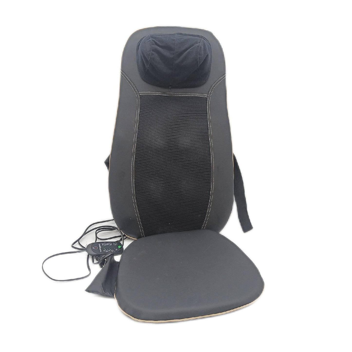 Medisana MCN Shiatsu Massagesitzauflage mit grün blinkendem Powerknopf
