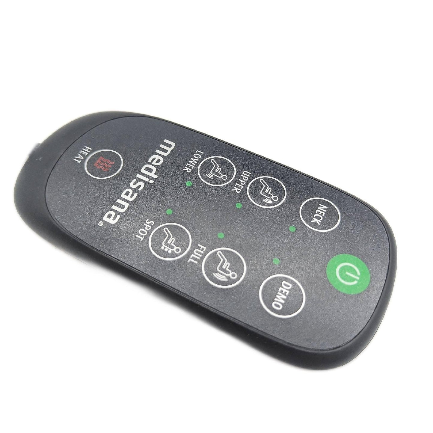 Medisana MCN Shiatsu Massagesitzauflage mit grün blinkendem Powerknopf