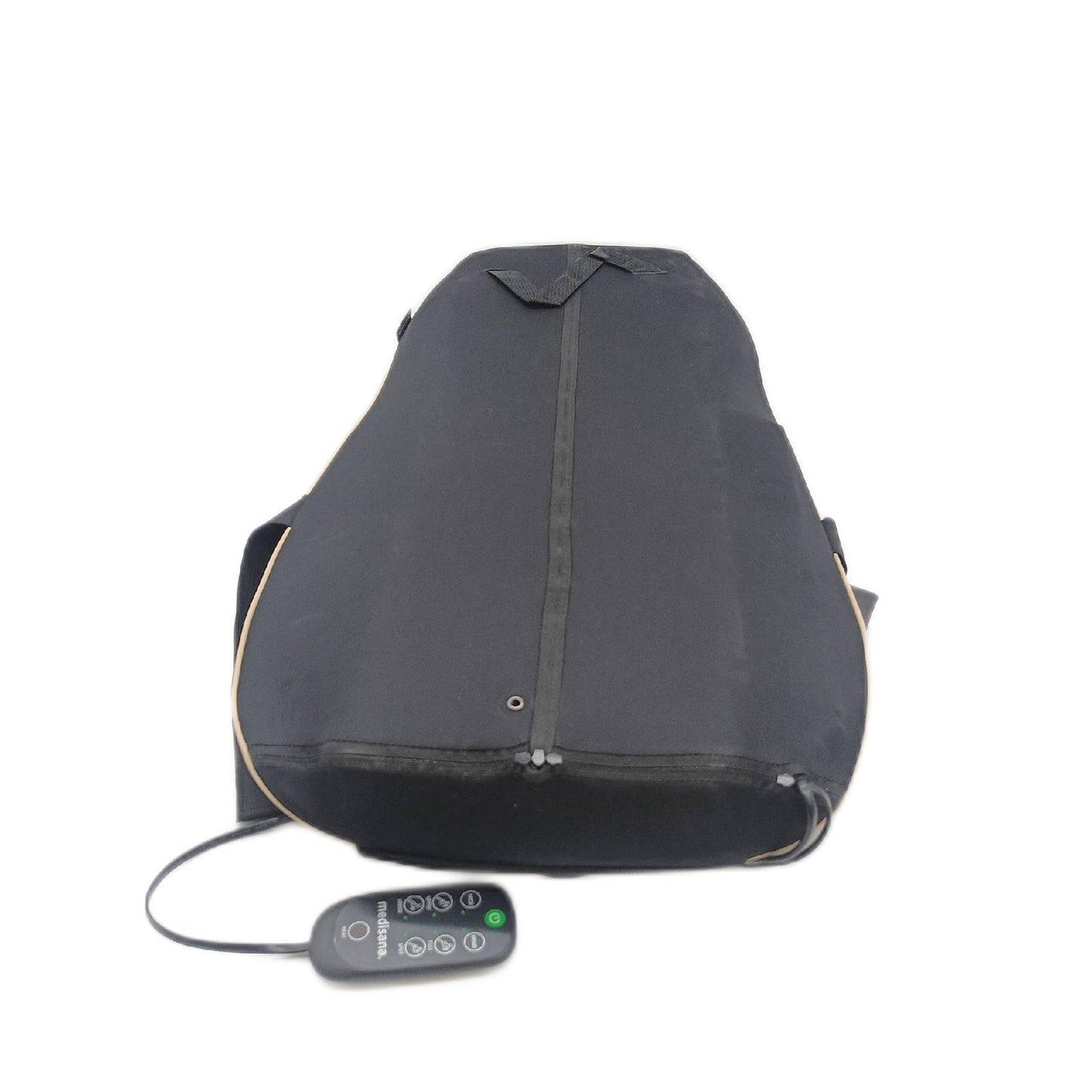 Medisana MCN Shiatsu Massagesitzauflage mit grün blinkendem Powerknopf