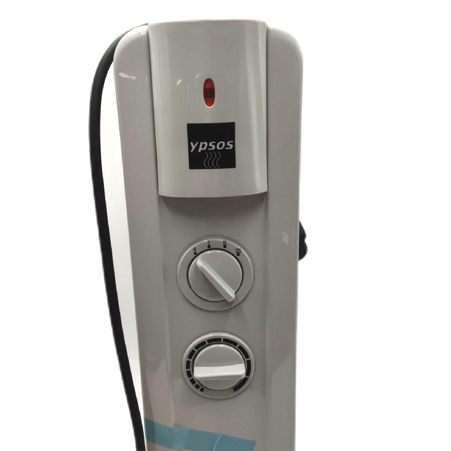 Ypsos 812500 Radiateur a bain d'huile 2500 W Avec Thermostat mecanique 3 Elektrischer Heizkörper Energiesparend Home Warmes Bad