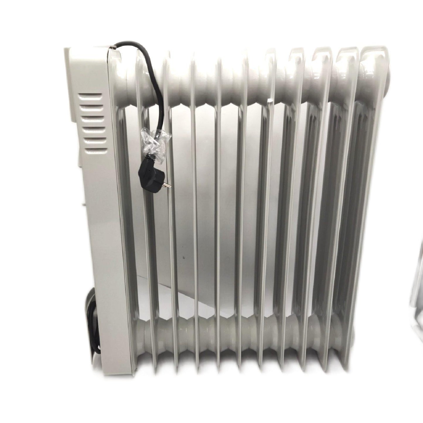Ypsos 812500 Radiateur a bain d'huile 2500 W Avec Thermostat mecanique 3 Elektrischer Heizkörper Energiesparend Home Warmes Bad