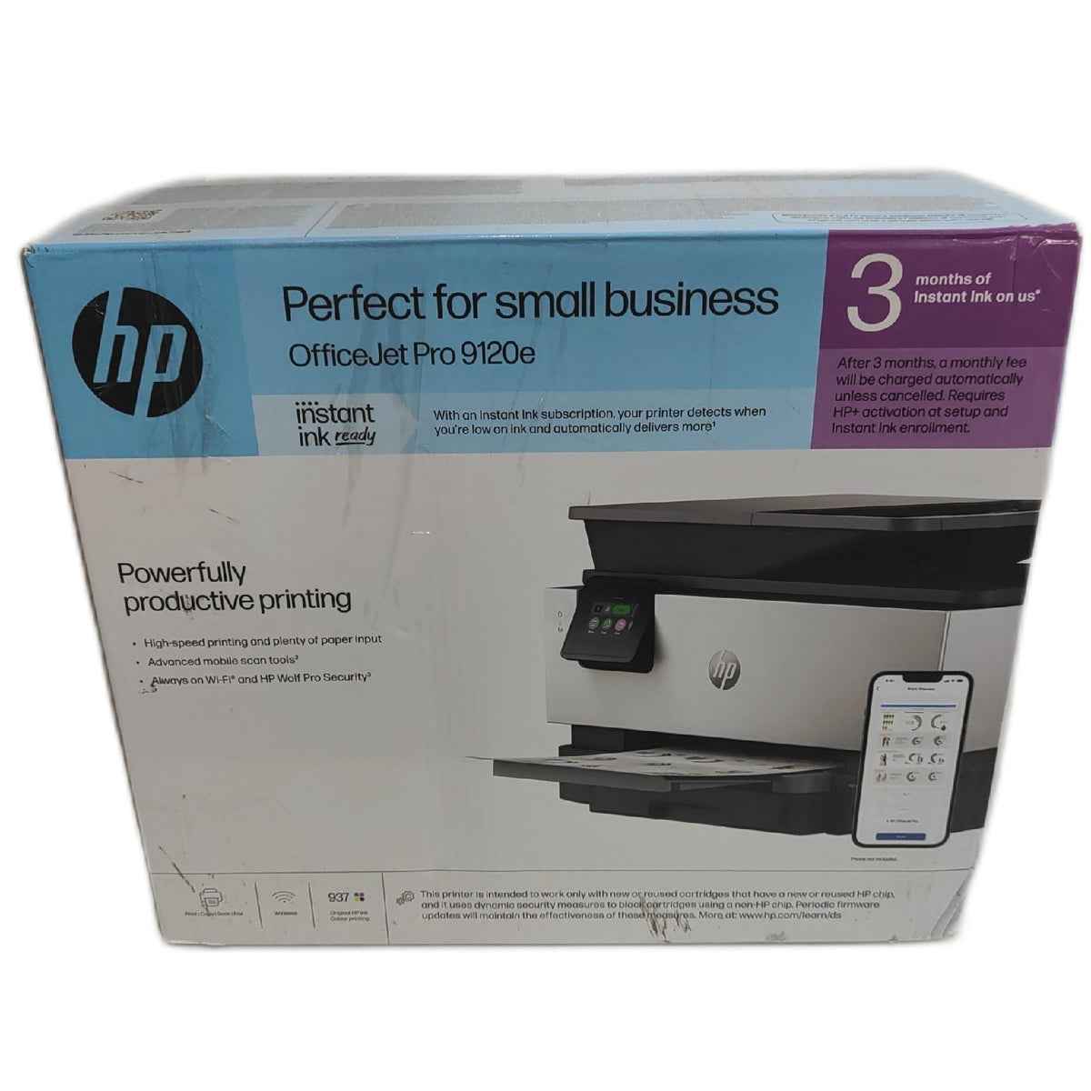 Hp Multifunktionsdrucker Büroausstattung Officejet Pro 9120E Farbdrucker