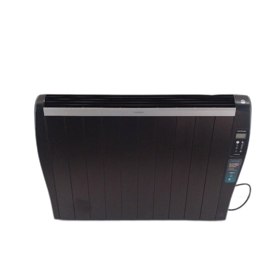 Cecotec Flachheizkörper mit Fernbedienung ReadyWarm 2000 Thermal Black. 10 Heizrippe und 1500 W, LCD-Display, Programmierbarem Timer, Temperaturwahl, 15 m² Reichweite und maximaler Sicherheit