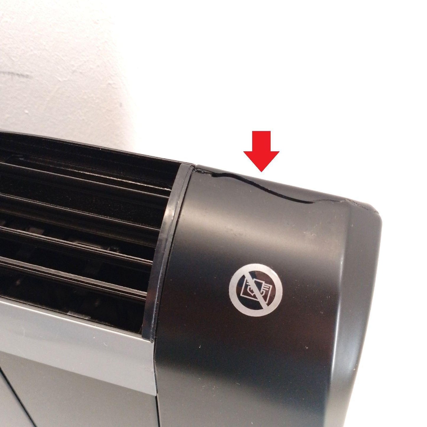 Cecotec Flachheizkörper mit Fernbedienung ReadyWarm 2000 Thermal Black. 10 Heizrippe und 1500 W, LCD-Display, Programmierbarem Timer, Temperaturwahl, 15 m² Reichweite und maximaler Sicherheit