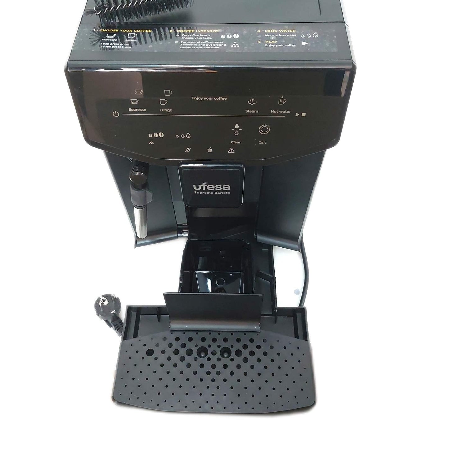 Ufesa Barista Kaffeemaschine Mahlwerk Kaffeevollautomat Milchaufschäume - DEFEKT