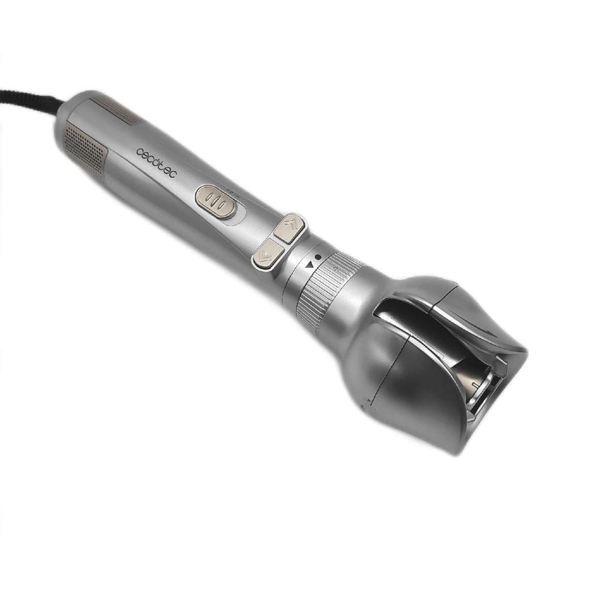 Cecotec Warmluftbuerste 6 in 1 CeramicCare Gyro 1100 W mit 6 Buerstenkoepfen Haarglaetter