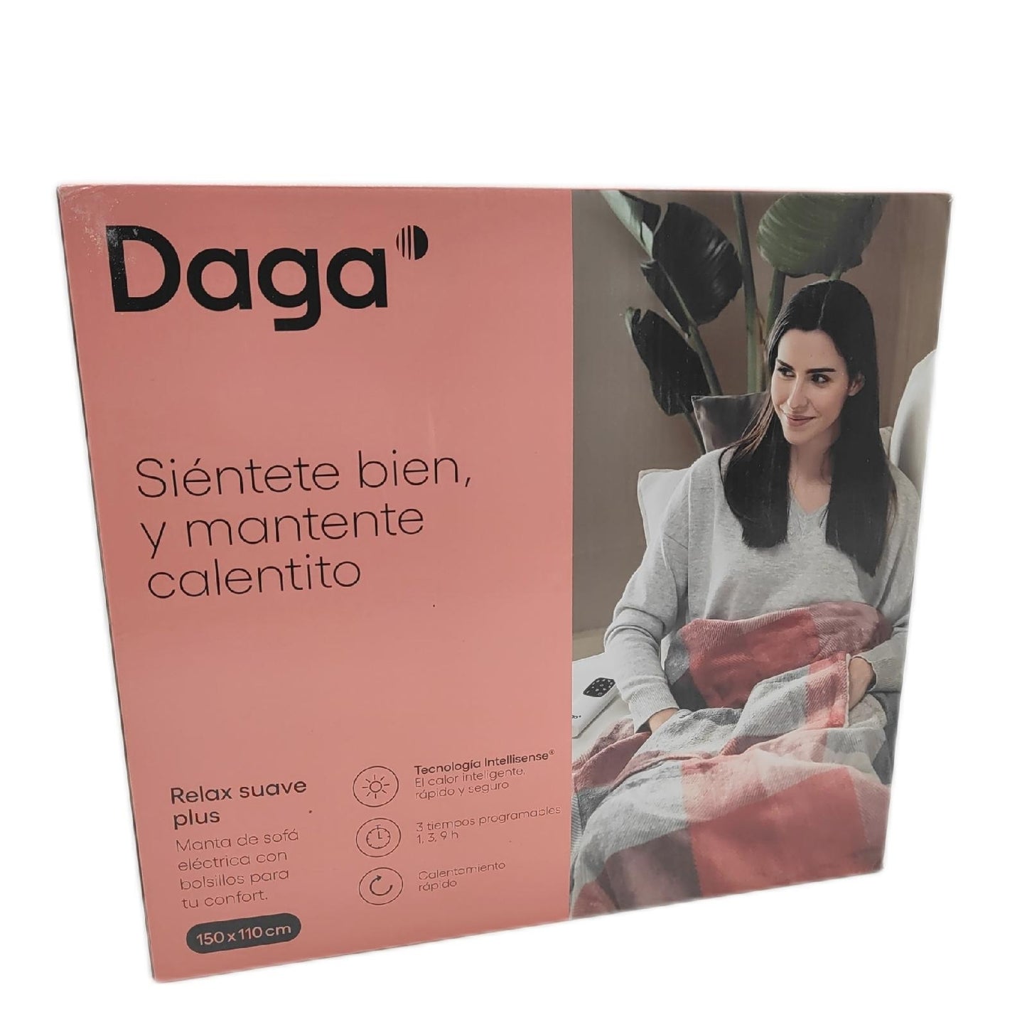 Daga Einfarbig Modern Unisex Hochwarm Camping Polyesterdecke Maschinenwäsche niedrige Temperatur 100 Prozent Polyester 1 Count