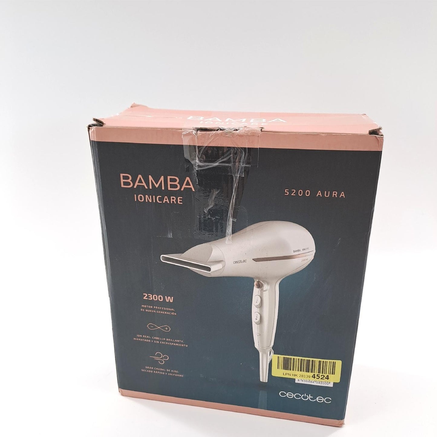 Cecotec Ionischer Haartrockner Bamba IoniCare 5200 Aura 2300W Konzentrator Hair