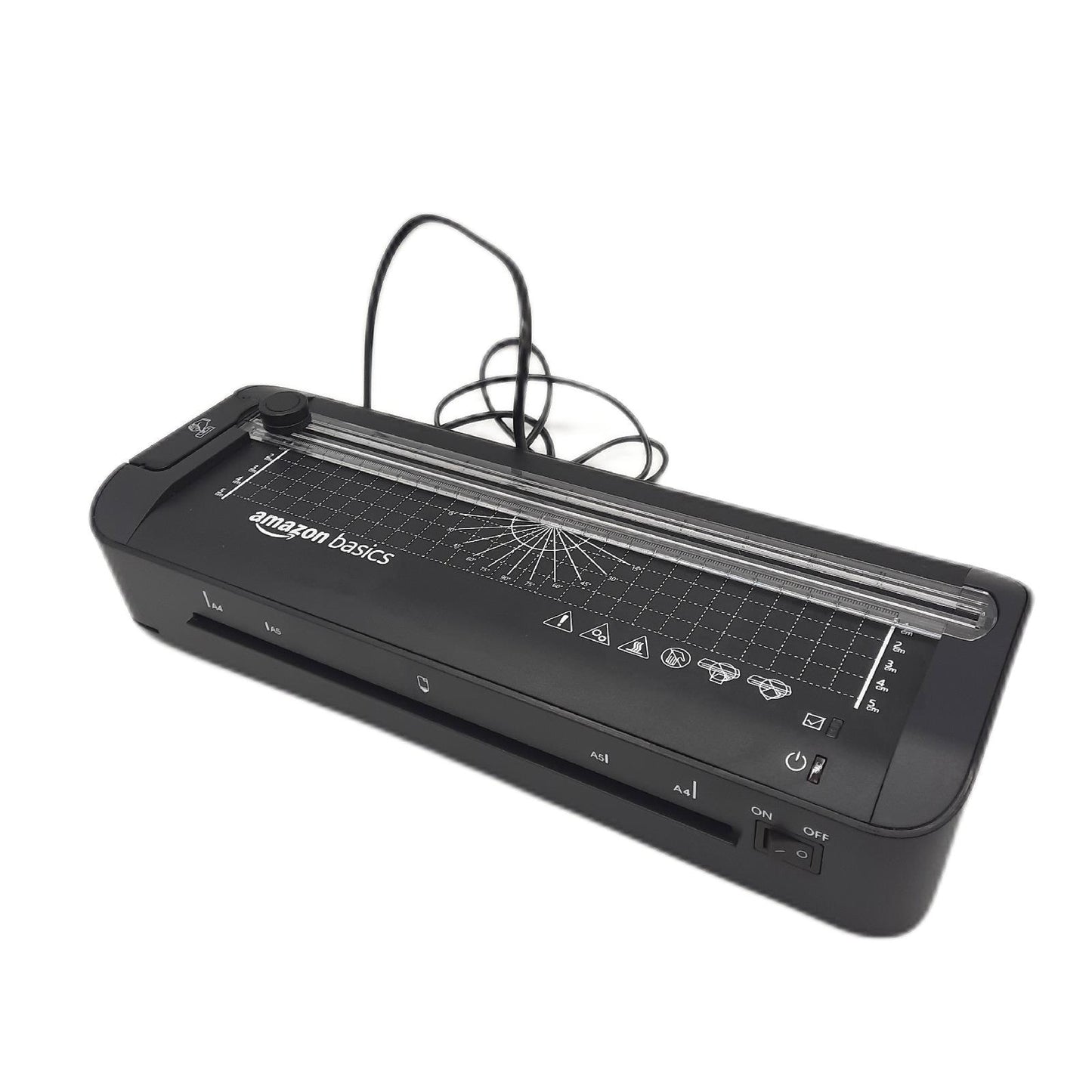 Amazon Basics 3-in-1-Thermolaminiergerät A4-Größe Funktionen zum Schneiden