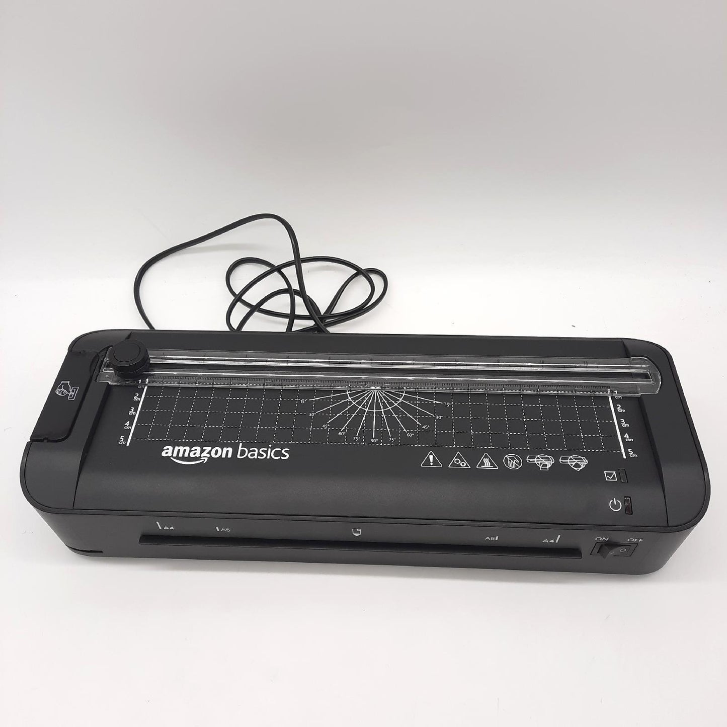 Amazon Basics 3-in-1-Thermolaminiergerät A4-Größe Funktionen zum Schneiden
