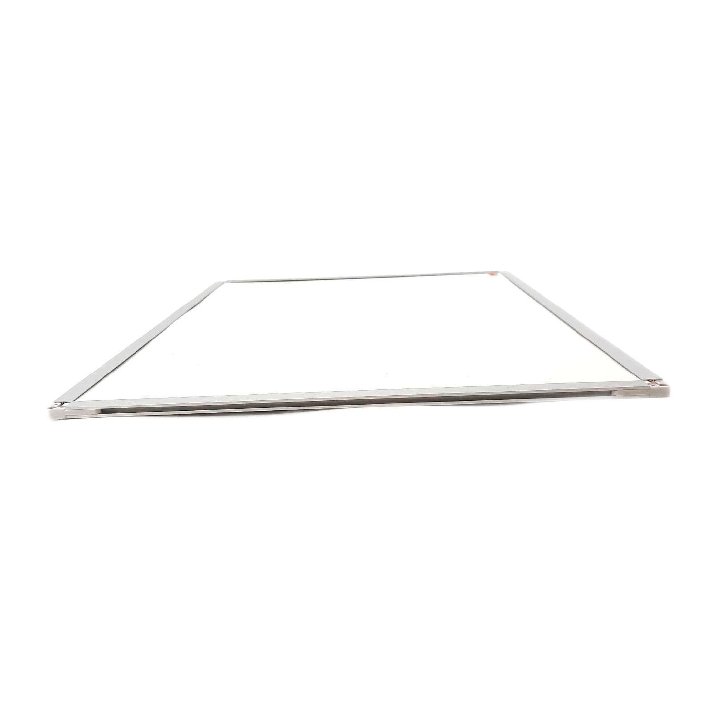 Nobo magnetisches Emaille Whiteboard, 45 x 60 cm, Aluminiumrahmen, Traditionelle Eckmontage, Inkl. Stiftablage, Weiß, EssenSerie, 1915445