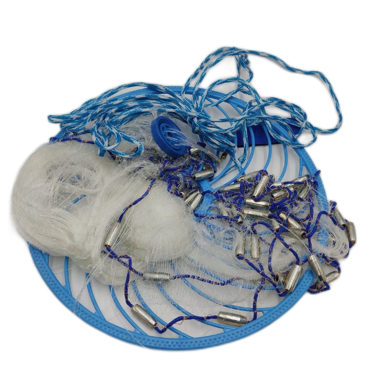 Alvinlite Wurfnetz Fischen 14 Fuß4 2 m Tragbares Fischernetz Nylon Mesh Angelzubehör Ultimate