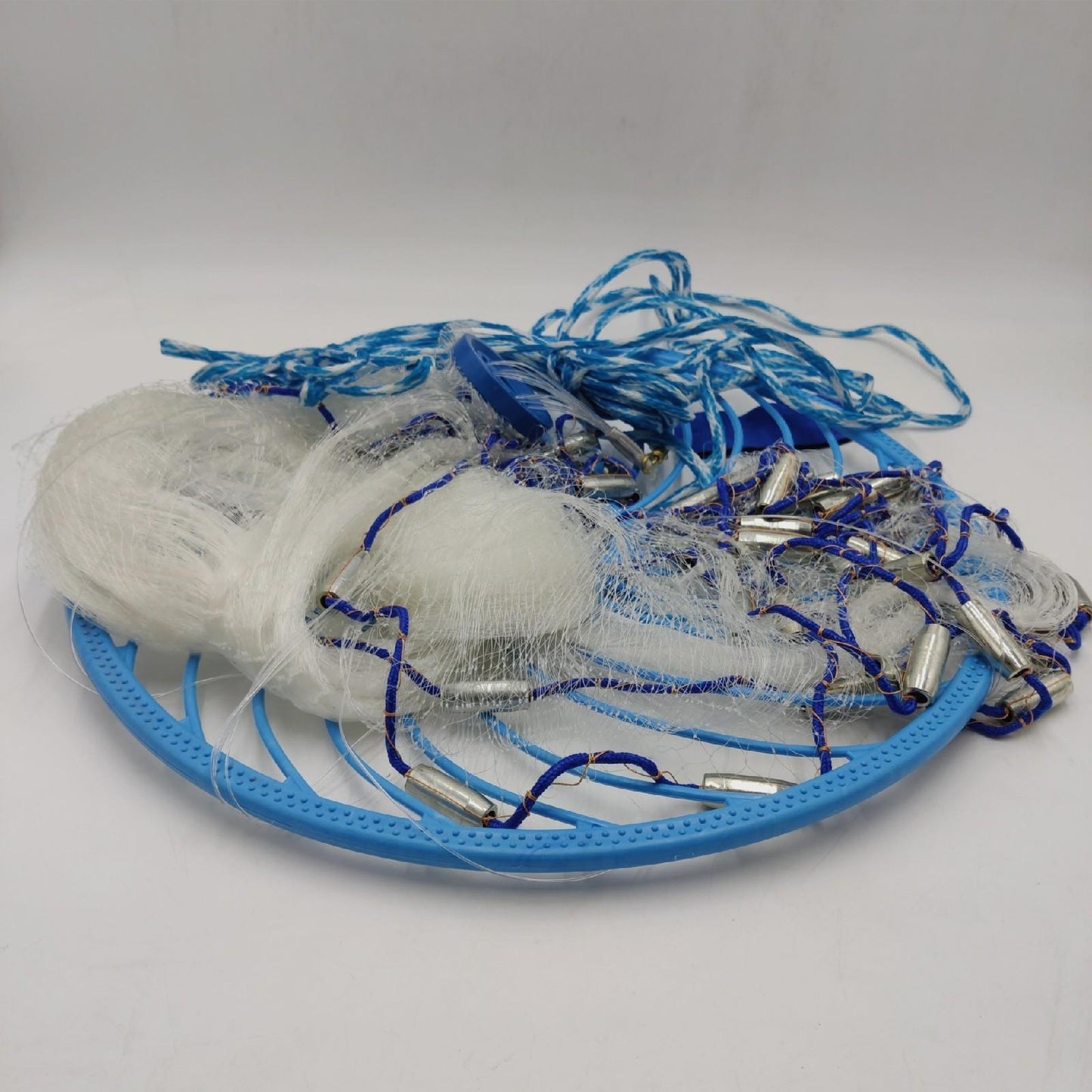 Alvinlite Wurfnetz Fischen 14 Fuß4 2 m Tragbares Fischernetz Nylon Mesh Angelzubehör Ultimate