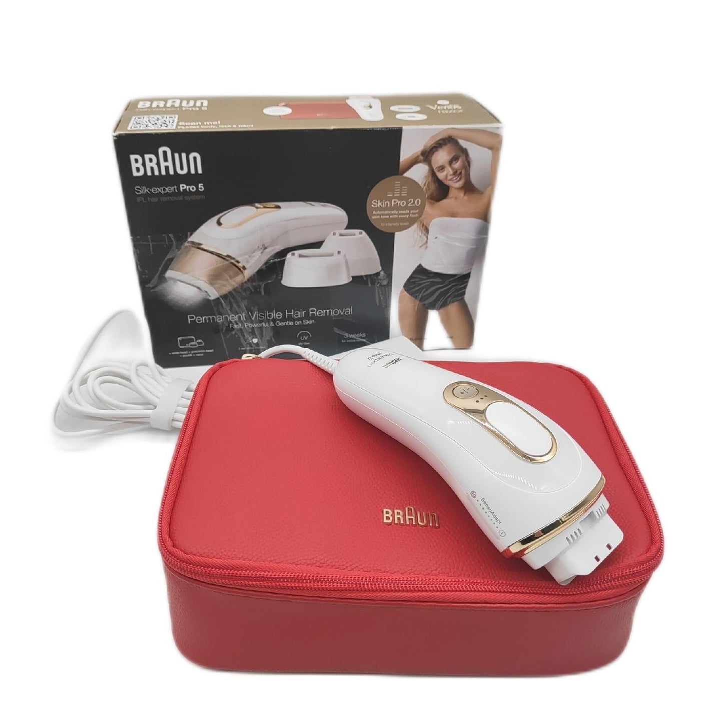 Braun IPL Silk Expert Pro 5 Haarentfernungsgerät Damen Haar Entfernung - DEFEKT