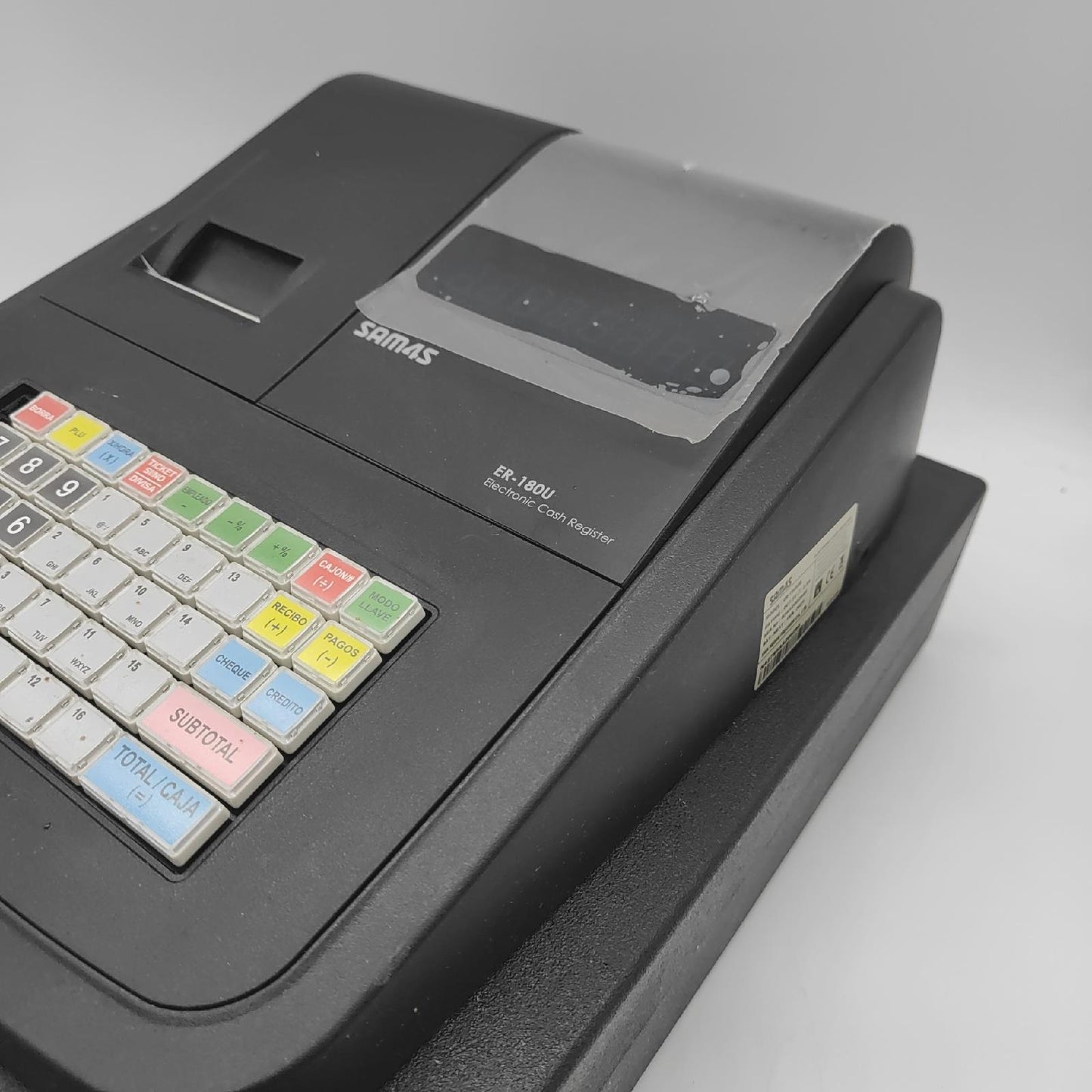 Registrierkasse SAM4s ER 180U 57 mm. Thermopapier gemäß Cash - Defekt