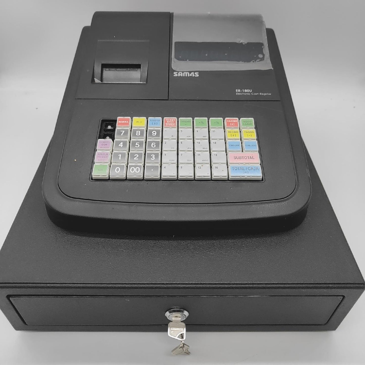 Registrierkasse SAM4s ER 180U 57 mm. Thermopapier gemäß Cash - Defekt