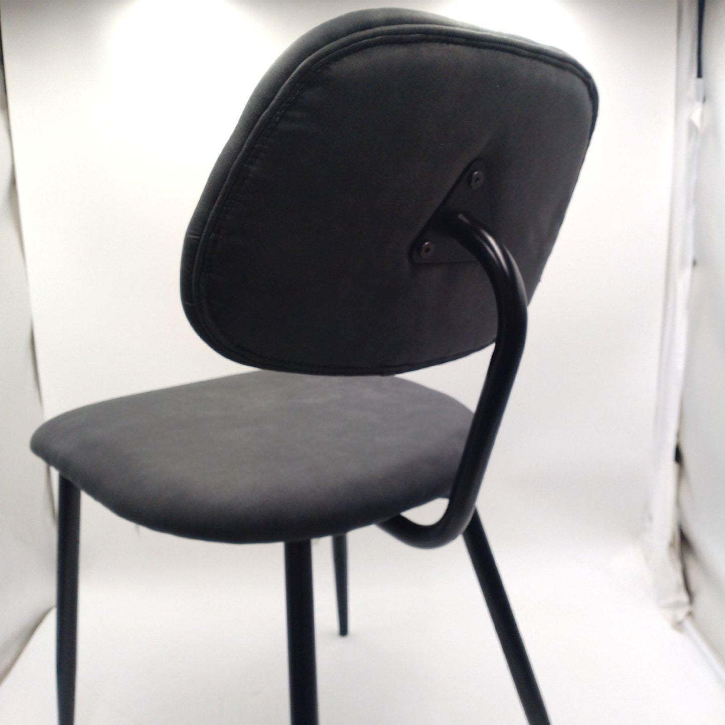 LOUNGITUDE Stuhl Esszimmermöbel Payton Schwarz Set 4 Stück Komfort Modern Design