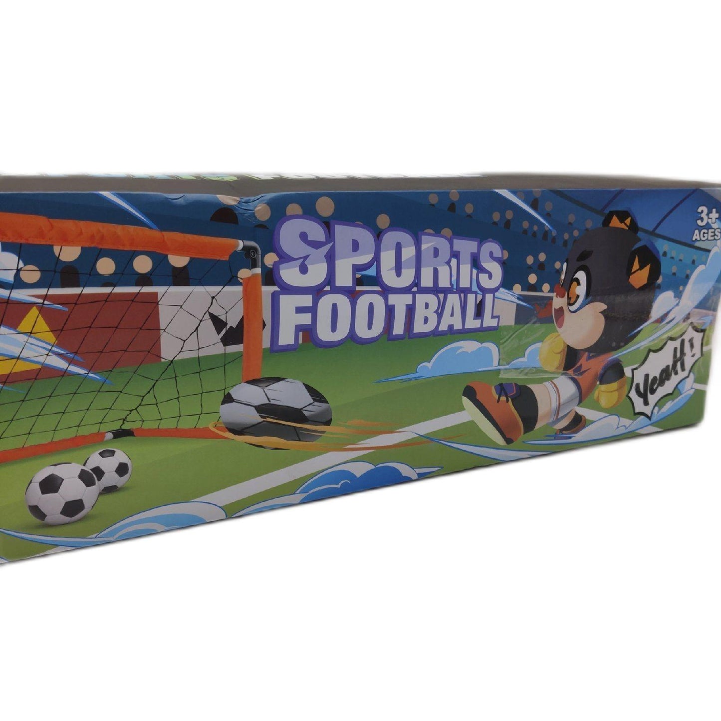 AGRASIV Fußball Set Fußballtore 90CM Faltbare Tragbar Mini Fußballtore Kinder Spielzeug Spaß