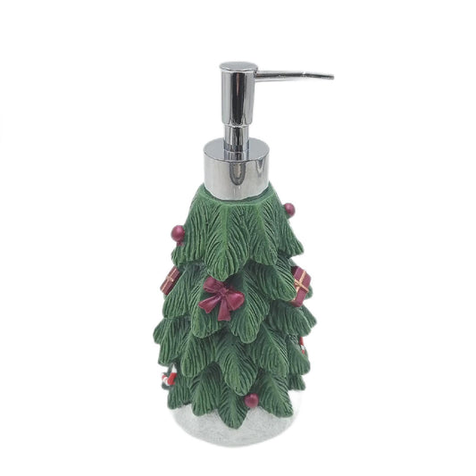 Shinowa Seifenspender Haushaltsartikel Weihnachtsbaumform dekoratives Design Geschenkidee