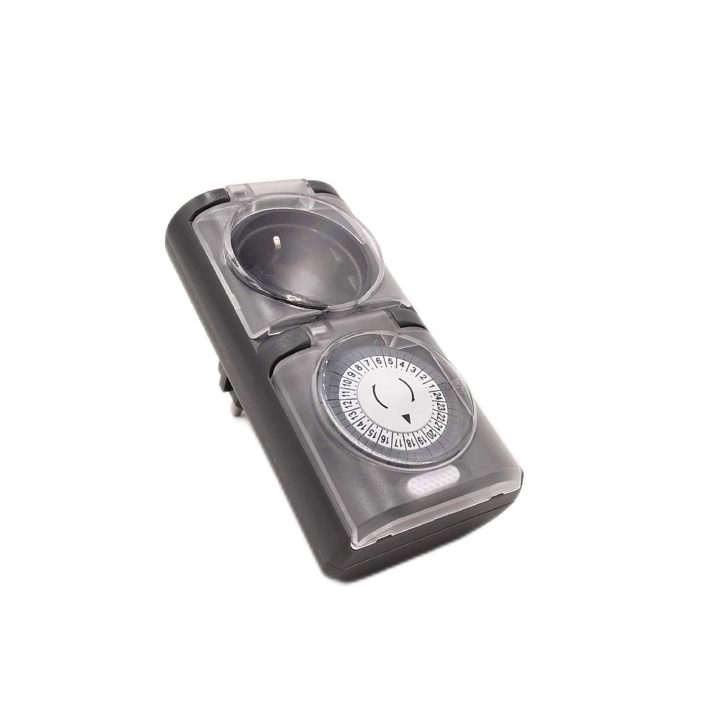 4smile Zeitschaltuhr Steckdose Außenbereich Elektronik IP44 Timer Analog Präz