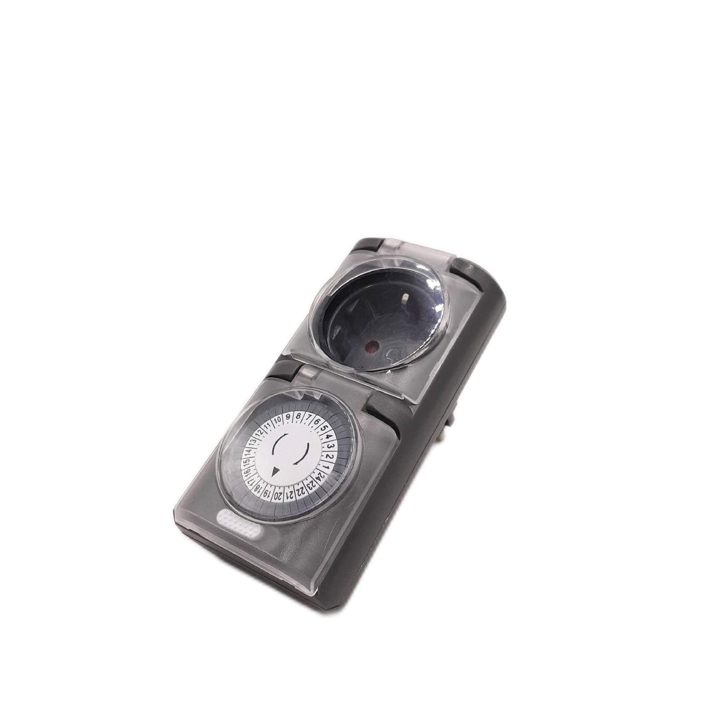 4smile Zeitschaltuhr Steckdose Außenbereich Elektronik IP44 Timer Analog Präz