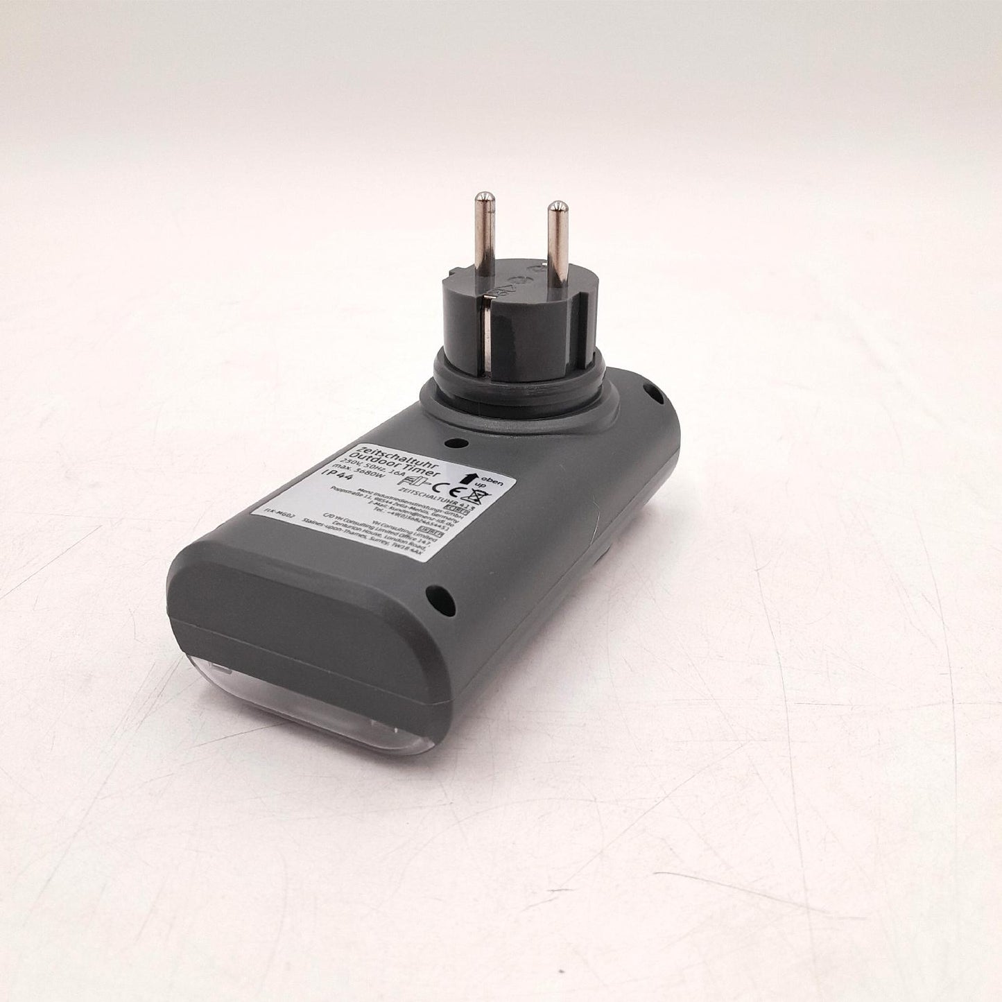 4smile Zeitschaltuhr Steckdose Außenbereich Elektronik IP44 Timer Analog Präz
