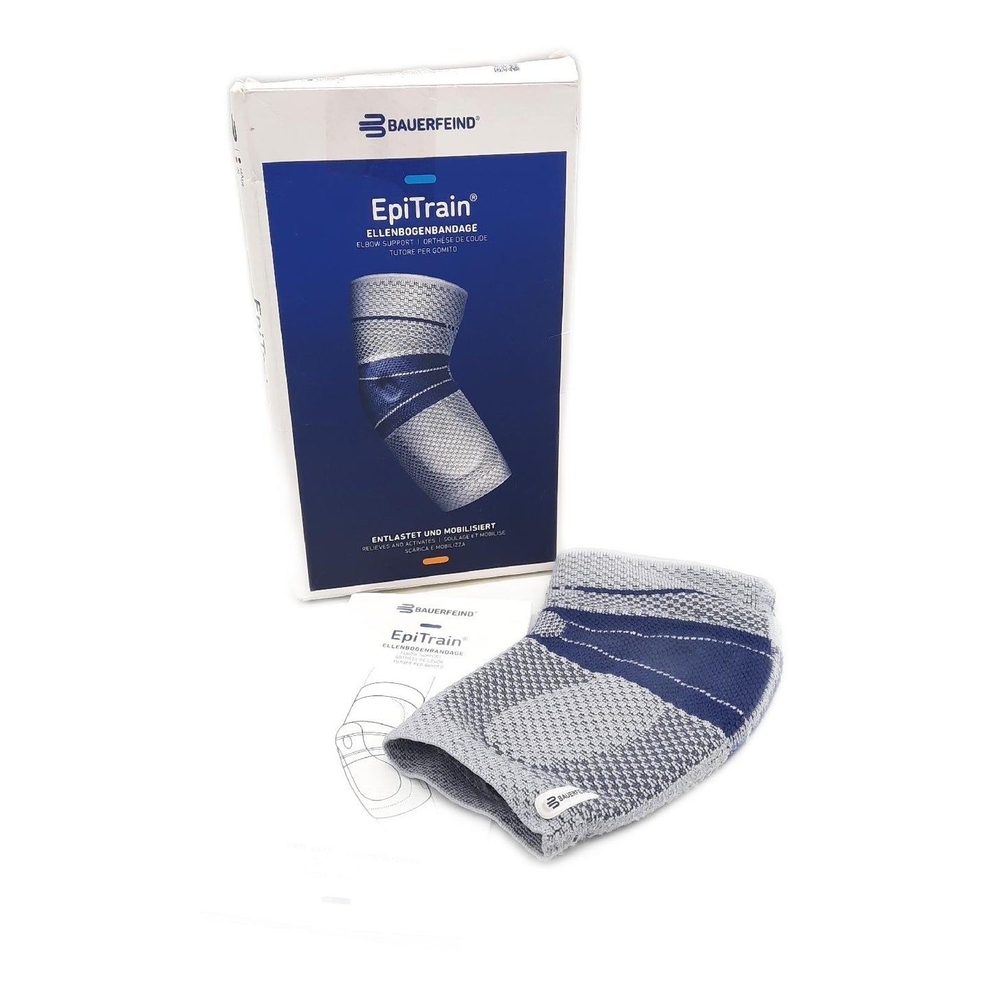 BAUERFEIND EPITRAIN AKTIV Gelenkbandage GrÃ?Â¶ÃÅ¸e 2 titan 130 g Erste Gesundheit