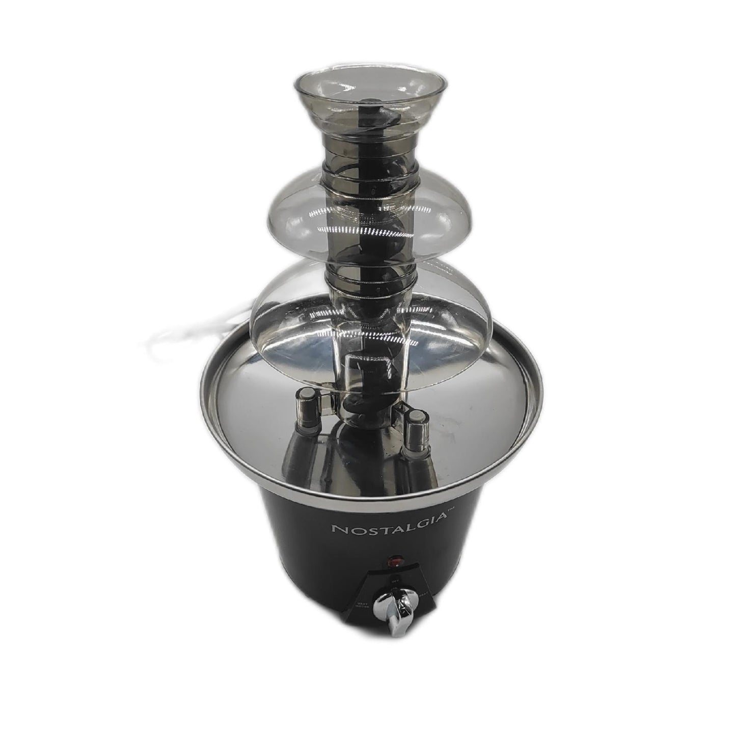 Nostalgia Schokoladenbrunnenmaschine Küchengeräte Aluminium Fondue 24 Unzen Festlichkeit