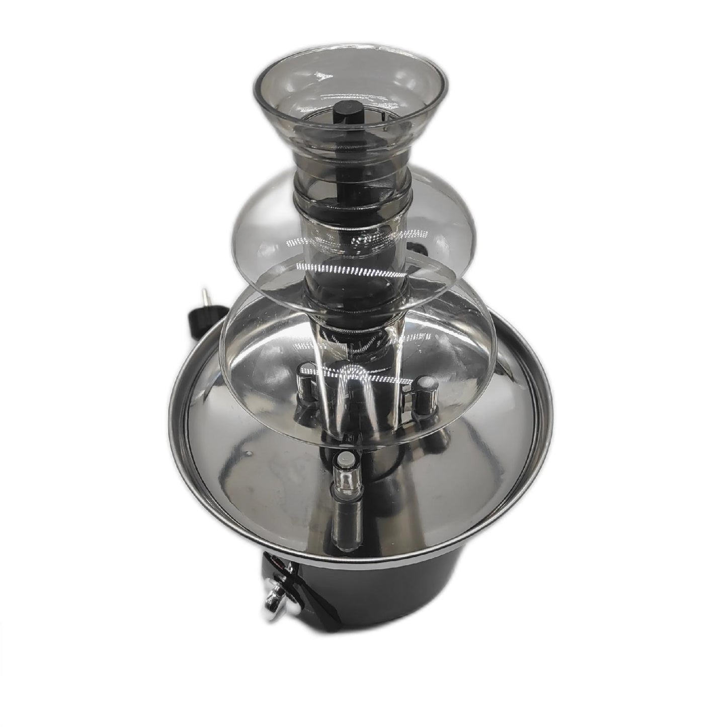 Nostalgia Schokoladenbrunnenmaschine Küchengeräte Aluminium Fondue 24 Unzen Festlichkeit