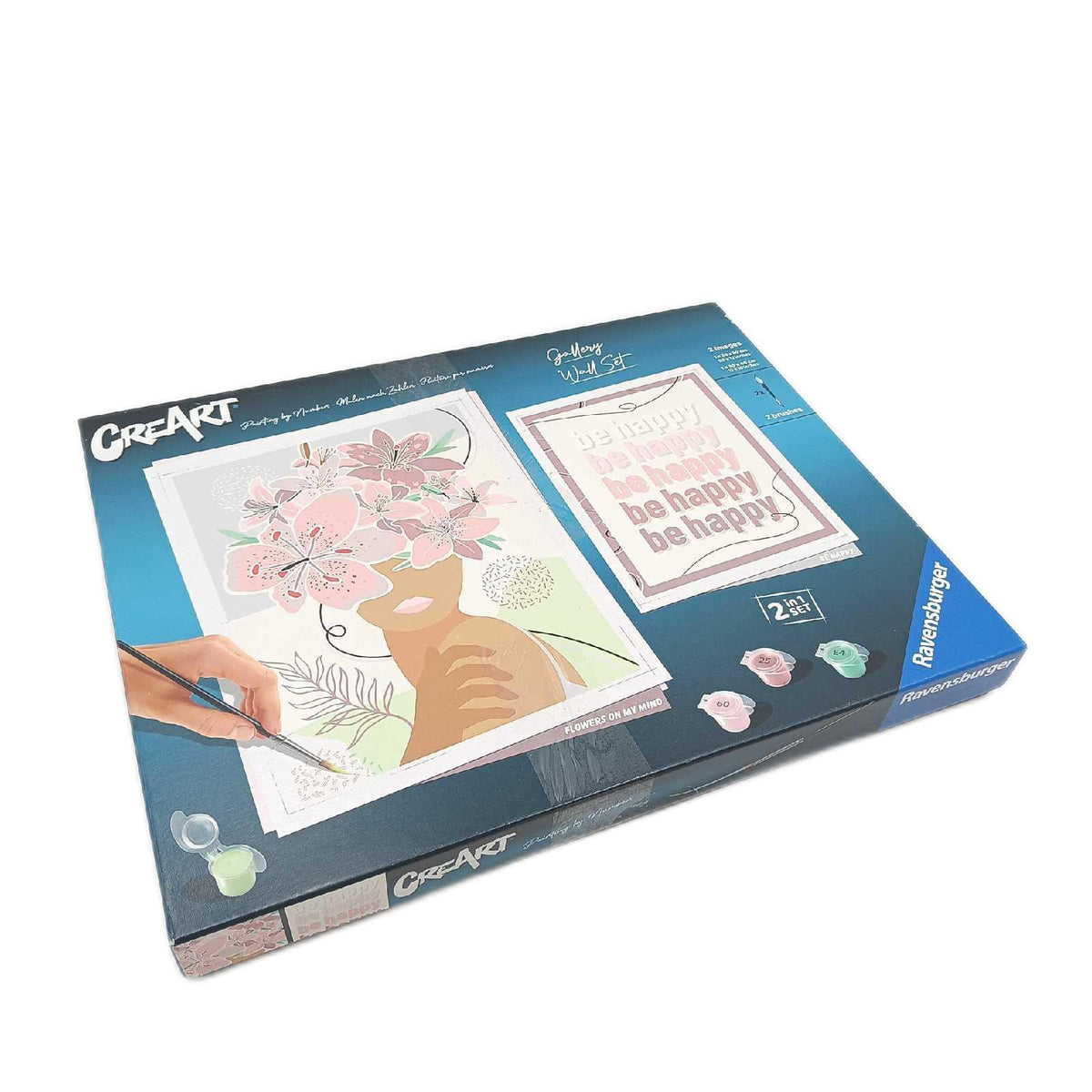 Ravensburger Malen nach Zahlen Kreativset Amazon Exclusive Gallery Wall Set Riesen Kunstwerk