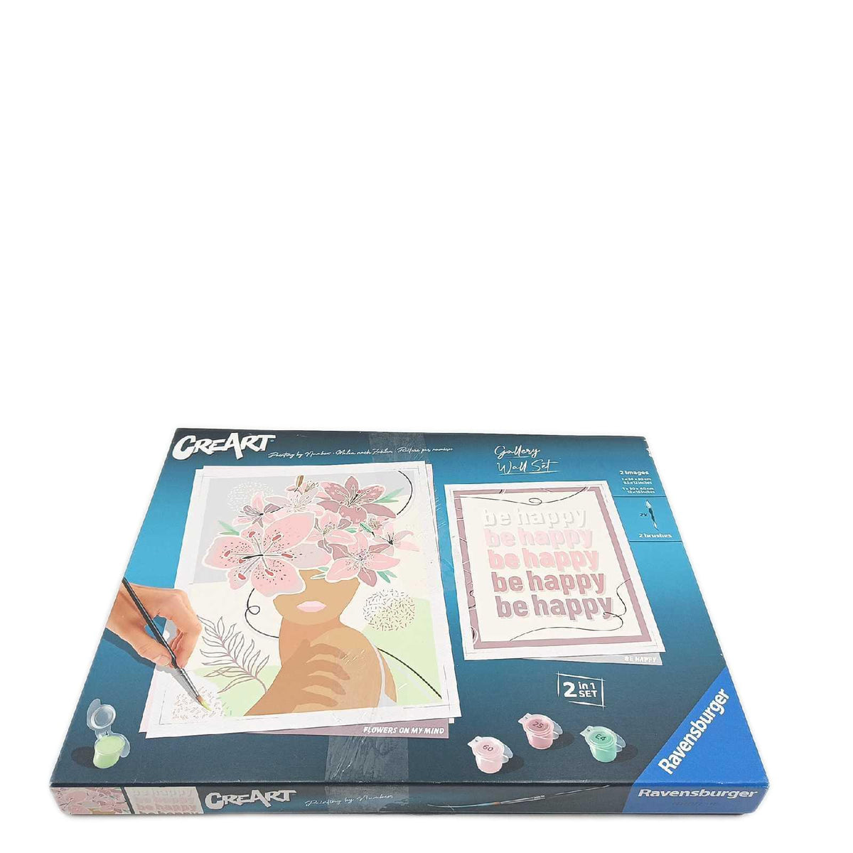 Ravensburger Malen nach Zahlen Kreativset Amazon Exclusive Gallery Wall Set Riesen Kunstwerk
