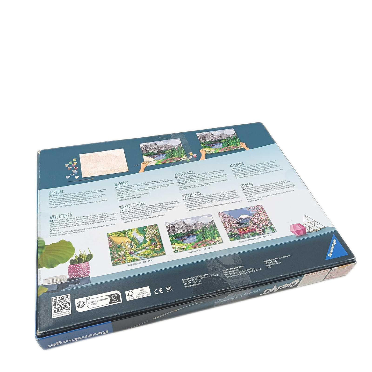 Ravensburger Malen nach Zahlen Kreativset Amazon Exclusive Gallery Wall Set Riesen Kunstwerk